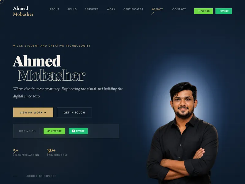 The Ahmed Mobasher website